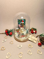 Dog’s First Christmas Personalised Light-Up Dome (Add Your Photo)