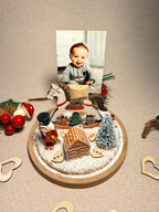 Baby’s First Christmas Personalised Light-Up Dome Keepsake (Add Your Photo)