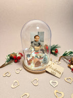 Baby’s First Christmas Personalised Light-Up Dome Keepsake (Add Your Photo)